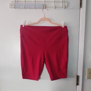 Bright Red Bike Shorts - size XL from VOGO Athletica